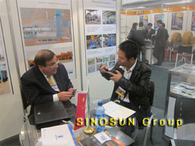 SINOSUN at Brazil M&T Expo 2012