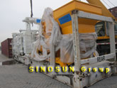 QT8-15 concrete block making machine for transport